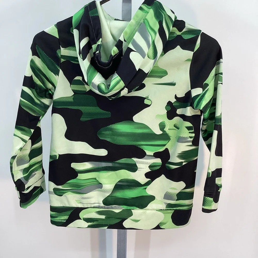Youth Under Armour Camo‎ Performance Hoodie Small Green